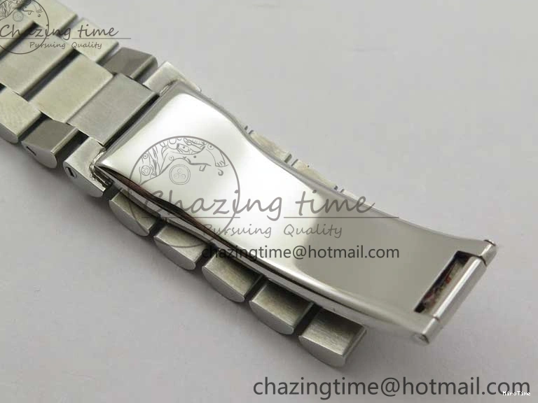 MiroTime 0111 Neat Day-Date 40mm 228239 BP New Dial Version 904 SS RG Stick Markers Dial on SS President Bracelet A 2819